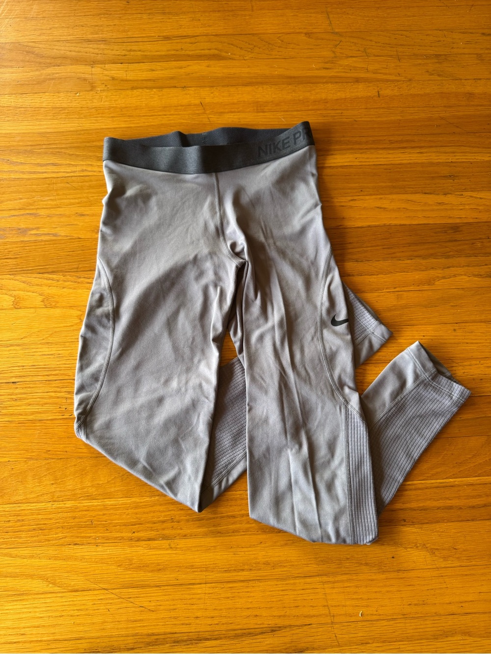 Nike Gray Seamless Workout Leggings